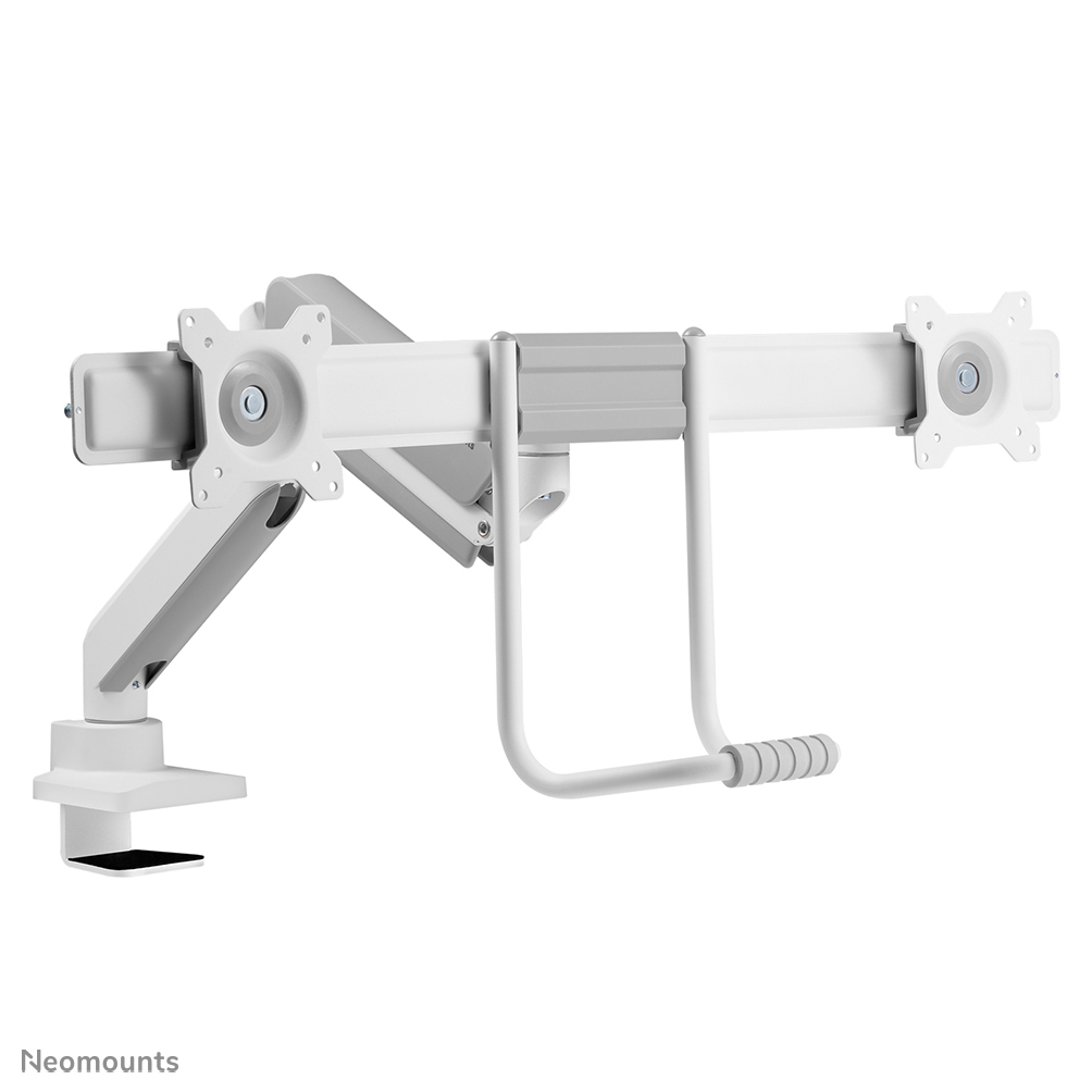 Neomounts DS75-450WH2 Monitorarm 17-32" - Gasfeder - Topfix - 180°-Stopp